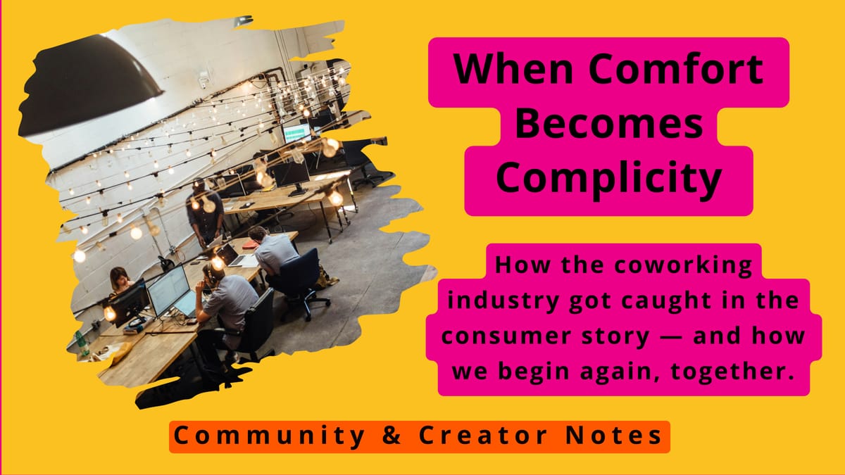 When Comfort Becomes Complicity