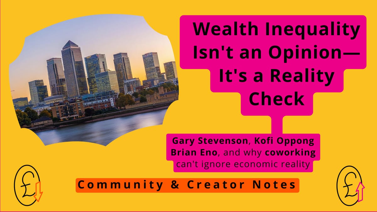 Wealth Inequality Isn't an Opinion—It's a Reality Check