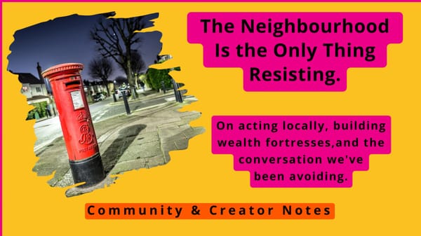 The Neighbourhood Is the Only Thing Resisting